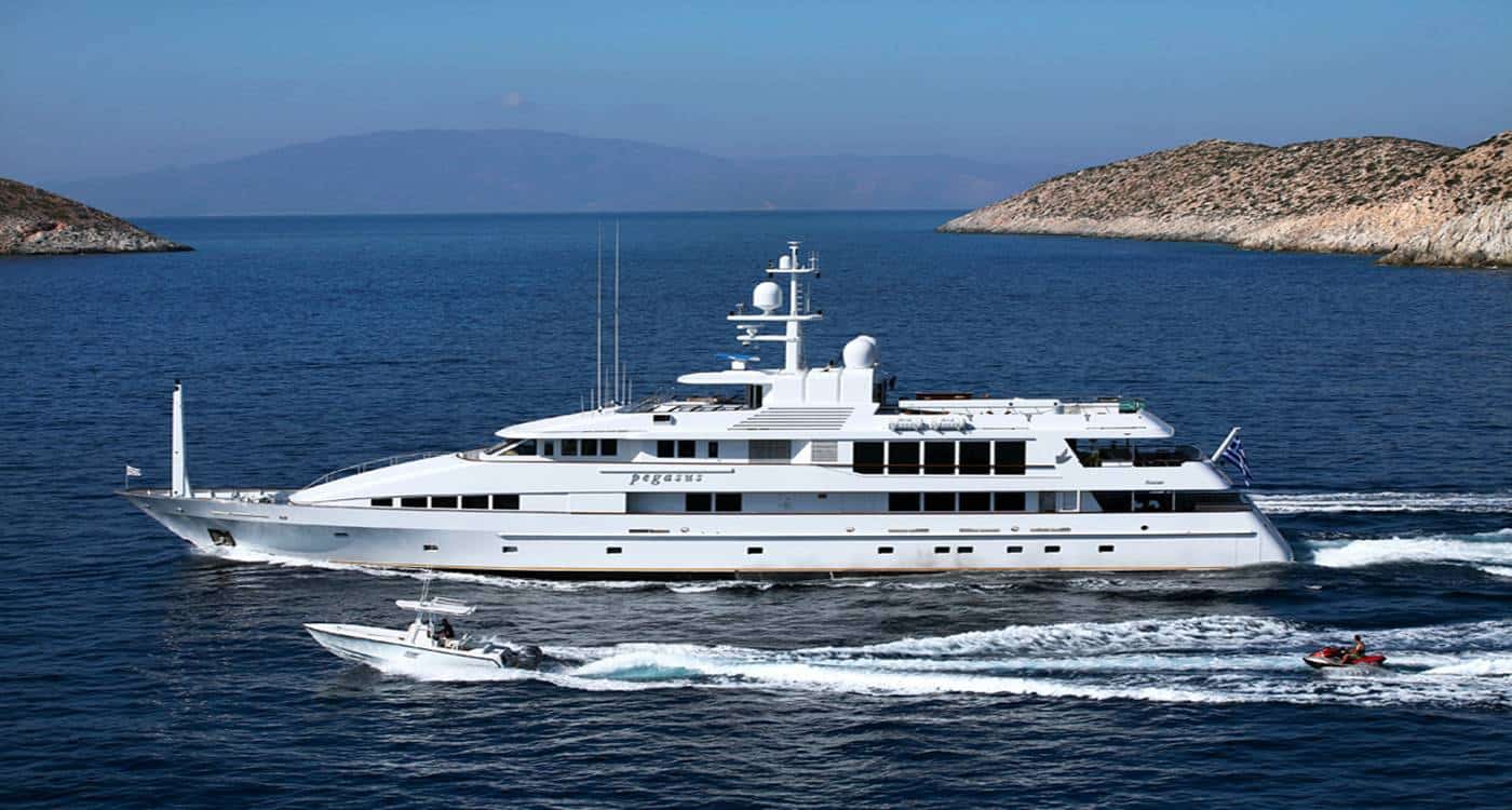 pegasus charter yacht